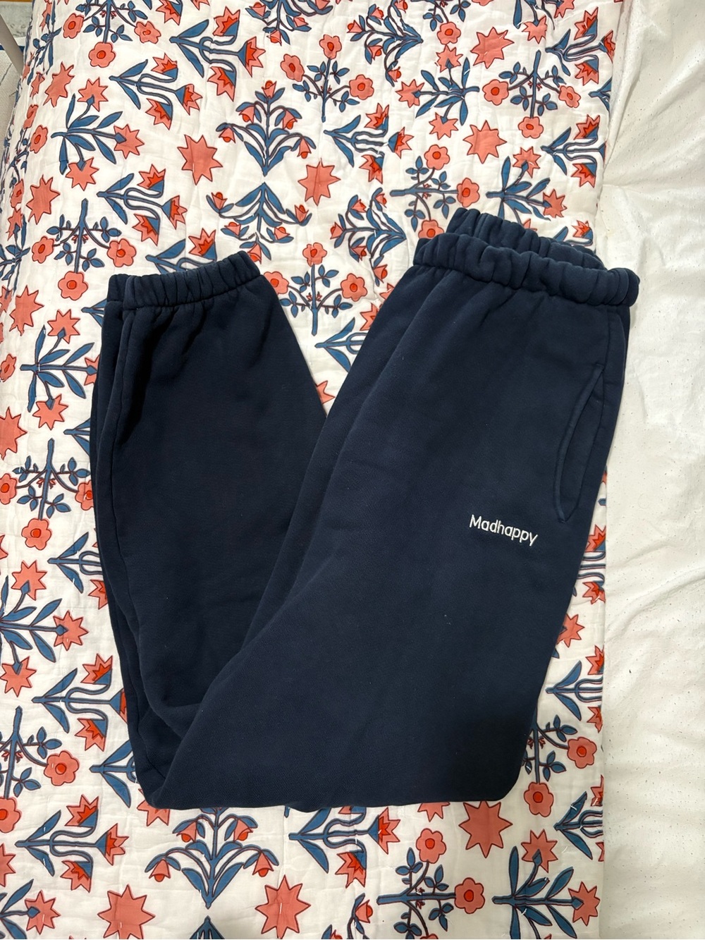 Madhappy Navy Fleece Joggers